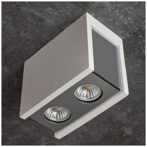 Plafonnier PURO CHROME 2xGU10 blanc Art of Light
