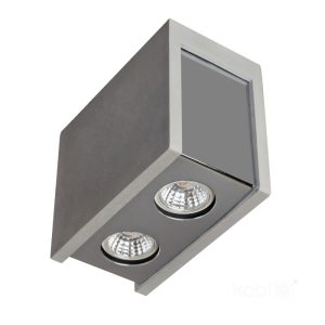 Plafonnier PURO MASSO C 2xGU10 gris Art of Light