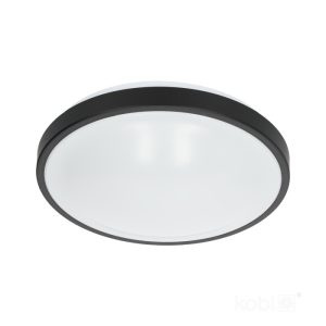 Plafonnier ROMERO 2xE27 noir Kobi
