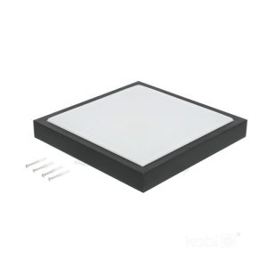 Plafonnier SAMIRA S 2xE27 noir Kobi