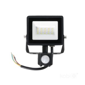 Projecteur avec détecteur de mouvement LED MHC 20W noir 4000K IP44 LED2B ROUGE