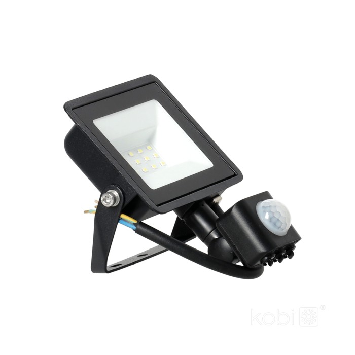 Projecteur avec détecteur de mouvement LED MHC 30W 6500K IP44 noir LED2B RED