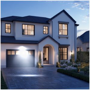 Projecteur avec détecteur de mouvement LED MHC 30W noir 6500K IP65 LED2B
