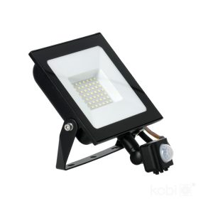 Projecteur avec détecteur de mouvement LED MHC 50W noir 4000K IP44 LED2B ROUGE