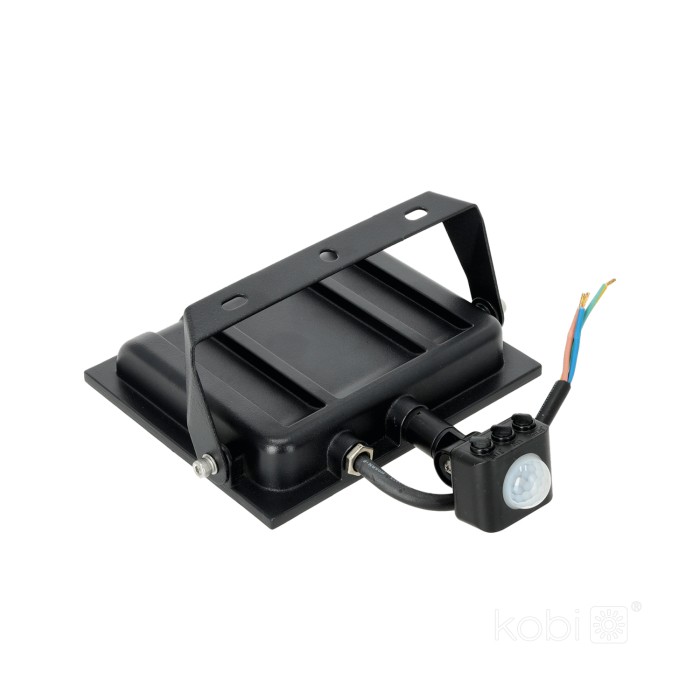 Projecteur avec détecteur de mouvement LED MHC 50W noir 4000K IP44 LED2B ROUGE