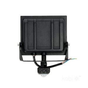 Projecteur avec détecteur de mouvement LED MHC 50W noir 4000K IP44 LED2B ROUGE