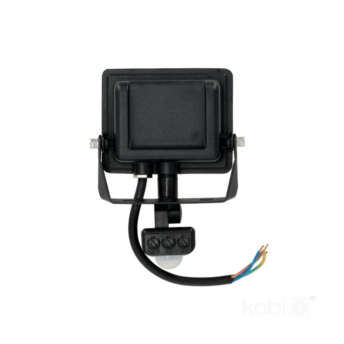 Projecteur LED avec détecteur de mouvement MHC 20W noir 6500K IP44 LED2B ROUGE