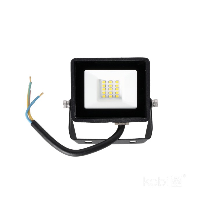 Projecteur LED MH 10W 4000K IP65 noir LED2B RED