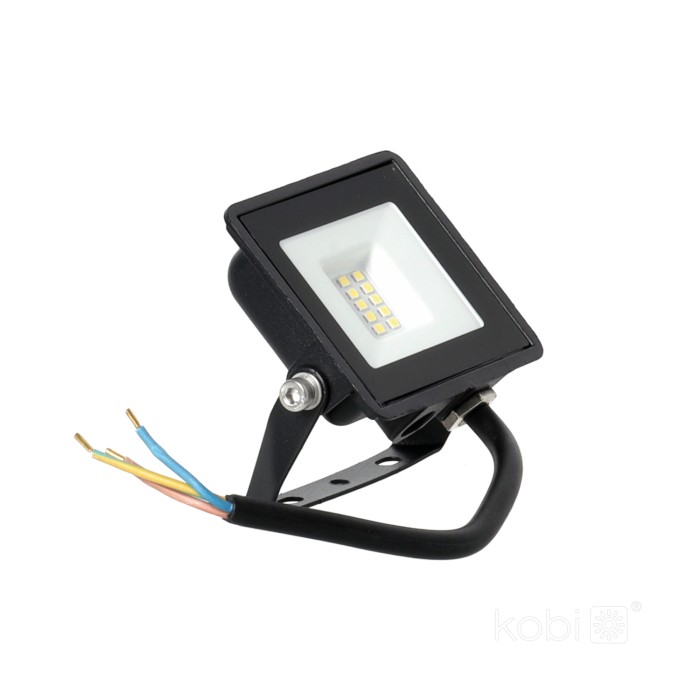 Projecteur LED MH 10W 4000K IP65 noir LED2B RED
