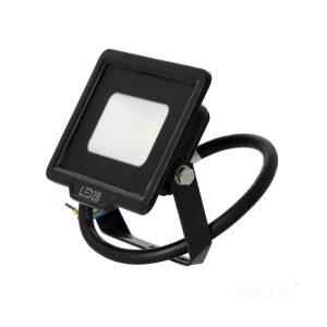 Projecteur LED MH 10W noir 4000K IP65 LED2B