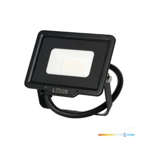 Projecteur LED MH 10W noir 6500K IP65 LED2B