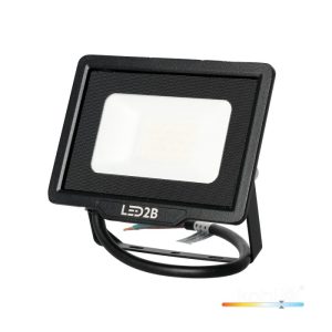 Projecteur LED MH 20W noir 6500K IP65 LED2B