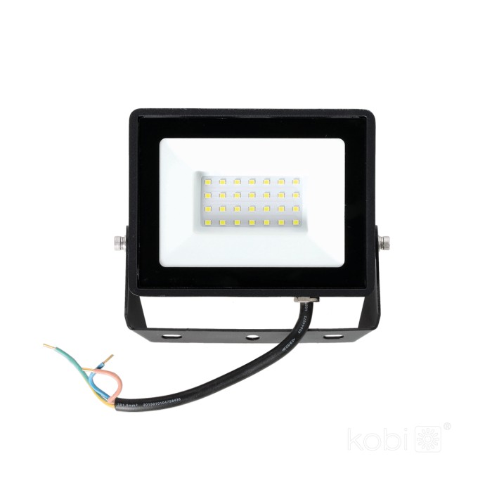 Projecteur LED MH 30W 6500K IP65 noir LED2B ROUGE