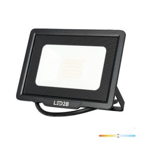 Projecteur LED MH 30W noir 4000K IP65 LED2B