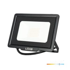 Projecteur LED MH 30W noir 6500K IP65 LED2B