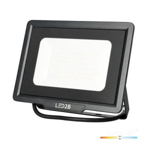 Projecteur LED MH 50W noir 4000K IP65 LED2B