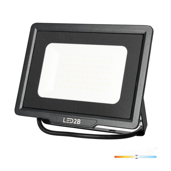 Projecteur LED MH 50W noir 4000K IP65 LED2B