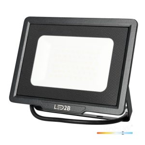 Projecteur LED MH 50W noir 6500K IP65 LED2B