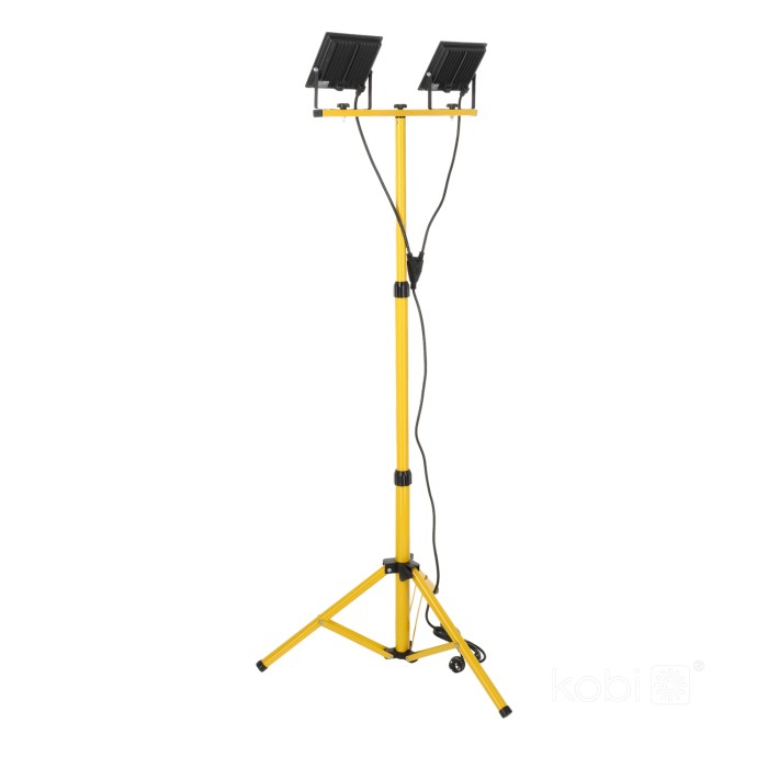 Projecteur LED TIGRA TRÉPIED 2x50W 4000K IP54 Kobi