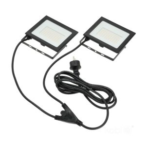Projecteur LED TIGRA TRÉPIED 2x50W 4000K IP54 Kobi