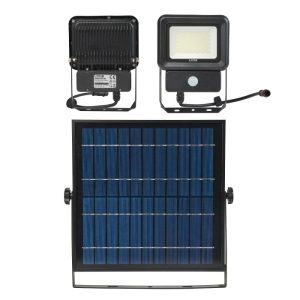 Projecteur solaire avec capteur de mouvement LED NCS 30W 6500K IP65 LED2B