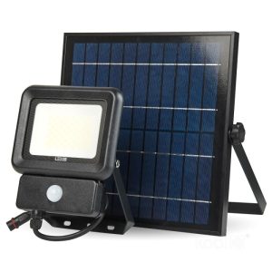 Projecteur solaire avec capteur de mouvement LED NCS 30W 6500K IP65 LED2B