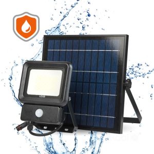 Projecteur solaire avec capteur de mouvement LED NCS 30W 6500K IP65 LED2B