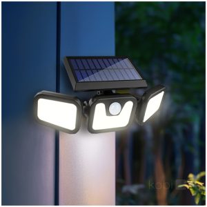 Projecteur solaire avec détecteur de mouvement LED GLOW 6000K IP44 LED2B
