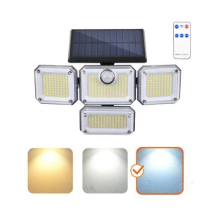 Projecteur solaire avec détecteur de mouvement LED GLOW G2 2,5W 6500K LED2B