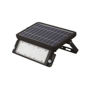 Projecteur solaire avec détecteur de mouvement LED MHC 10W 4000K IP65 Kobi