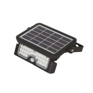 Projecteur solaire avec détecteur de mouvement LED MHC 5W 4000K IP65 Kobi