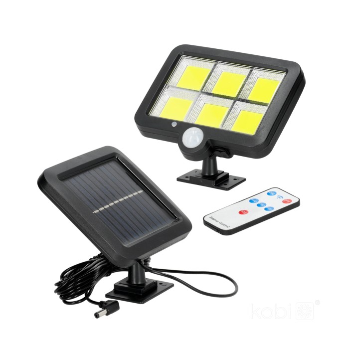 Projecteur solaire avec détecteur de mouvement LED PRISM 6000K LED2B