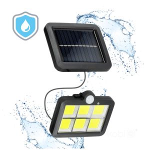 Projecteur solaire avec détecteur de mouvement LED PRISM 6000K LED2B