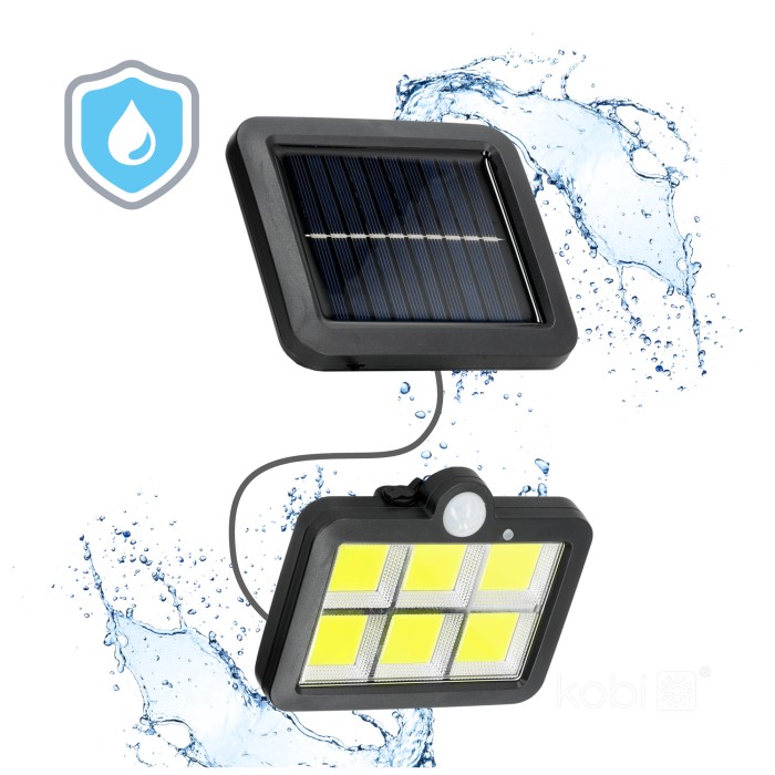 Projecteur solaire avec détecteur de mouvement LED PRISM 6000K LED2B