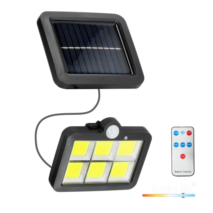 Projecteur solaire avec détecteur de mouvement LED PRISM 6000K LED2B