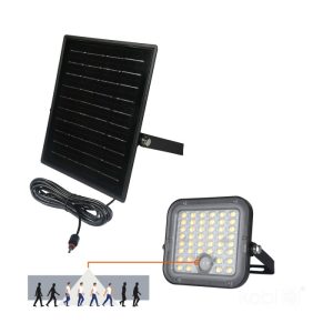 Projecteur solaire LED MHCS 10W 2CCT IP65 Kobi Premium