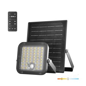 Projecteur solaire LED MHCS 10W 2CCT IP65 Kobi Premium