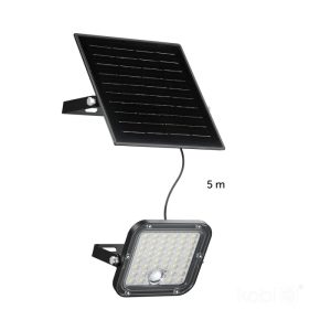 Projecteur solaire LED MHCS 10W 2CCT IP65 Kobi Premium