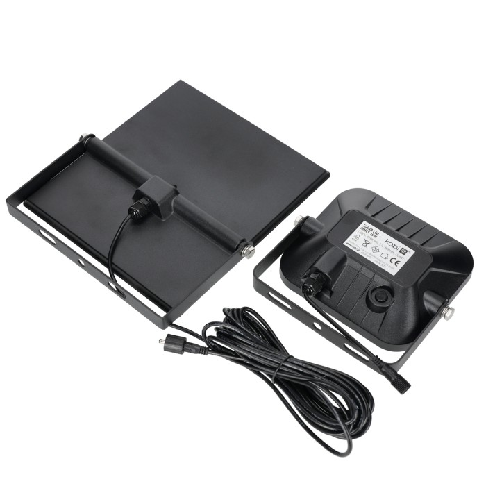Projecteur solaire LED MHCS 10W 4000K IP65 Kobi Premium