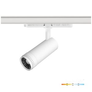 Projecteur sur rail à LED NEXTRACK VISION 20W 3CCT 10-60° blanc Kobi Pro