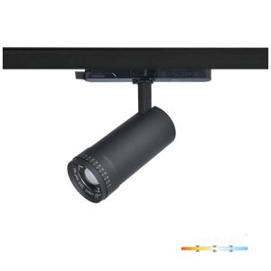 Projecteur sur rail à LED NEXTRACK VISION 20W 3CCT 10-60° noir Kobi Pro