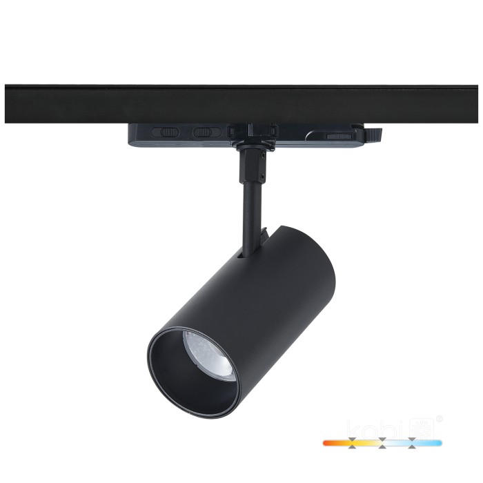 Projecteur sur rail LED NEXTRACK CORE 35W 3CCT 36° noir Kobi Pro