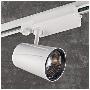 Projecteur sur rail LED NEXTRACK NT1 30W 3400K 45° blanc Kobi Pro