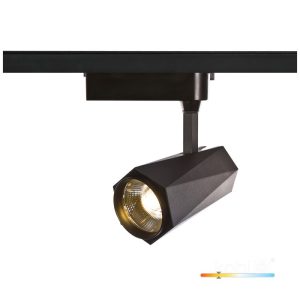 Projecteur sur rail LED NEXTRACK NT2 35W 3000K 15° noir Kobi Pro