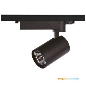 Projecteur sur rail LED NEXTRACK NT3 35W 3000K 25° noir Kobi Pro
