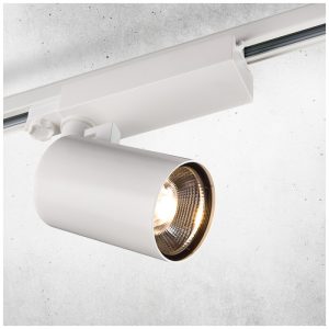 Projecteur sur rail LED NEXTRACK NT3 35W 3000K 60° blanc Kobi Pro
