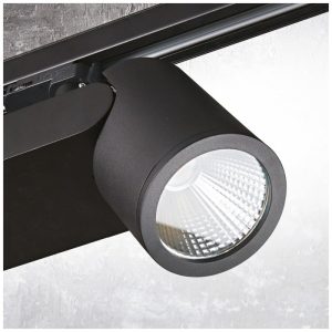 Projecteur sur rail LED NEXTRACK NT4 28W 3000K 45° noir Kobi Pro