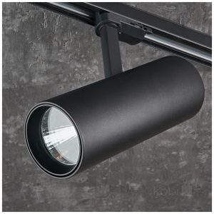 Projecteur sur rail LED NEXTRACK NT4 38W 3000K 24° noir Kobi Pro