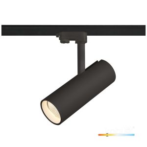 Projecteur sur rail LED NEXTRACK NT4 38W 3000K 60° noir Kobi Pro