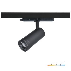 Projecteur sur rail LED NEXTRACK VISION 10W 3CCT 10-60° noir Kobi Pro